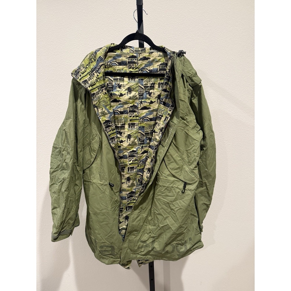 Analog jacket escape route Vintage Parka Green Size L Vintage VTG Rare  Gorpcore